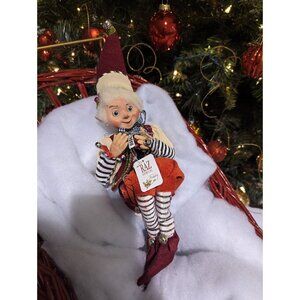 NWT Raz Imports 19" Posable Christmas Elf